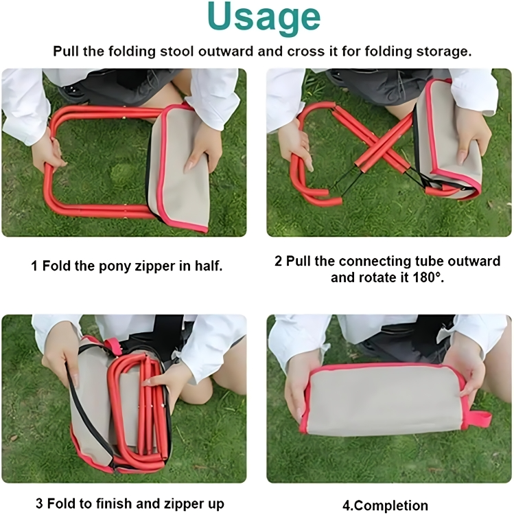 Folding Stool Outdoor – Ultralight, Compact, and Durable for On the Go