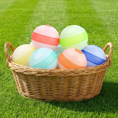 Reusable water balls – Self-sealing for water fights