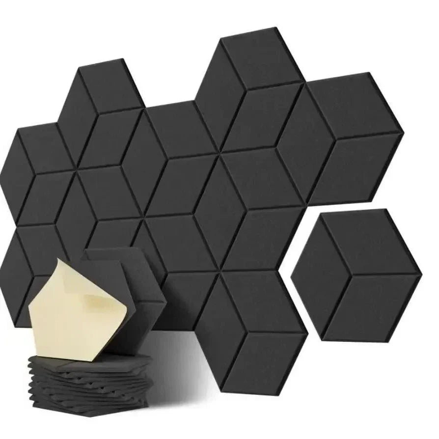 Y-Type Acoustic Panels – 12 Pieces