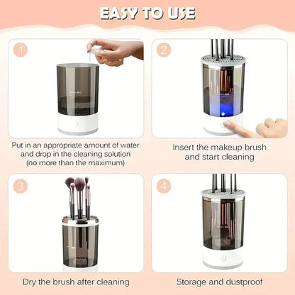 Automatic Electric Makeup Brush Cleaner Machine