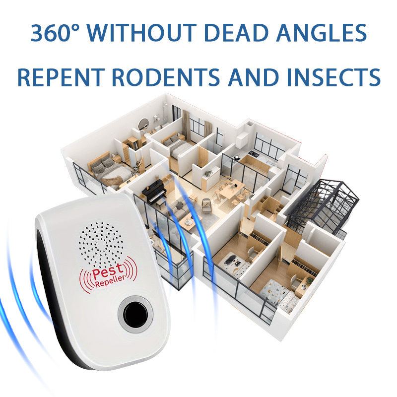 Ultrasonic Pest Repellent – Plug-In Bug & Rodent Control