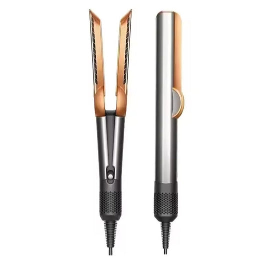 2-in-1 Hair Dryer & Straightener with Adjustable Temperature Settings
