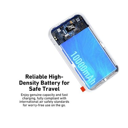 2-in-1 10,000mAh Wireless Power Bank with USB-C Charging