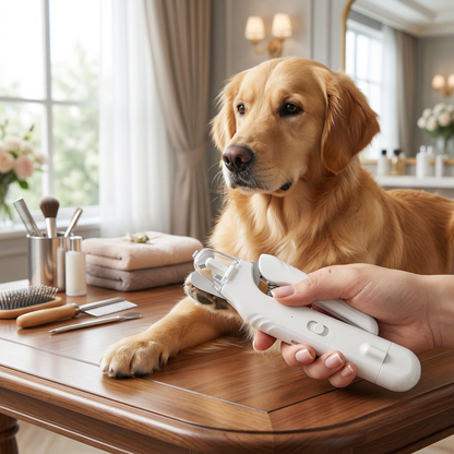 2-in-1 Rechargeable Dog Nail Clipper and Grinder – image 1