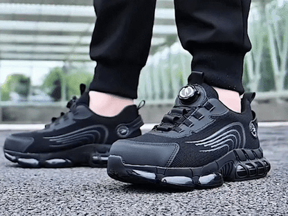 Steel toe Safety Shoes - Anti-Smash, Anti-Puncture, Indestructible Work Shoes