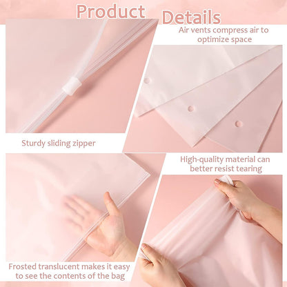 20 Frosted EVA Zip Storage Bags with Ventilation product image 14