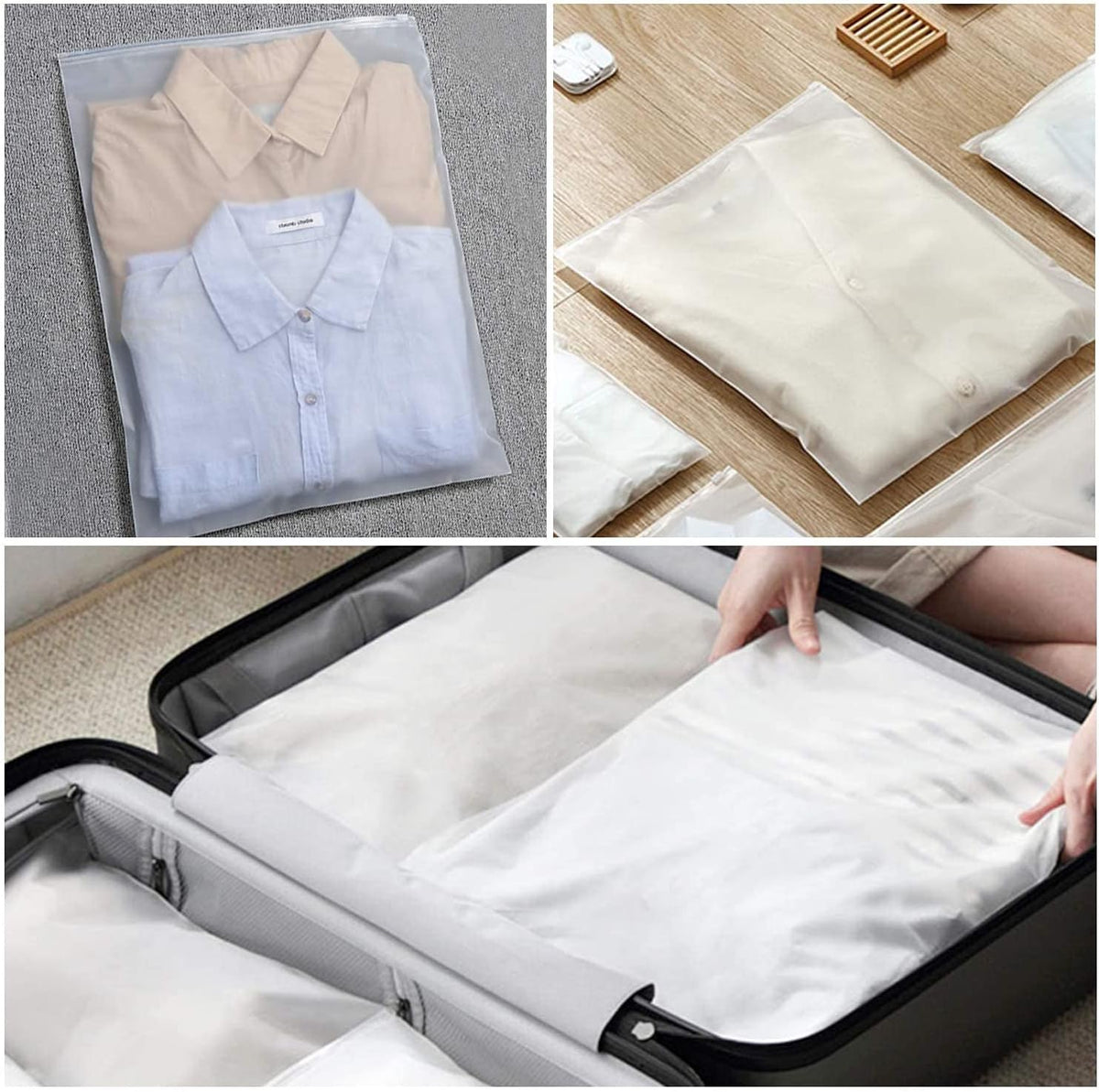 20 Frosted EVA Zip Storage Bags with Ventilation product image 4