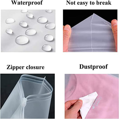 20 Frosted EVA Zip Storage Bags with Ventilation product image 9