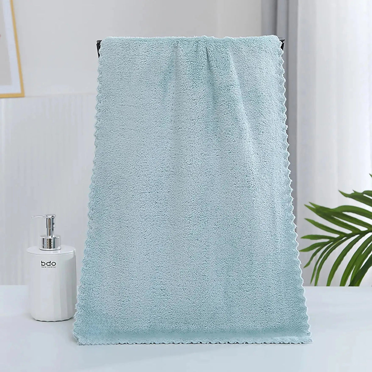 Microfibre Coral Fleece Towel Set – 10 Pieces