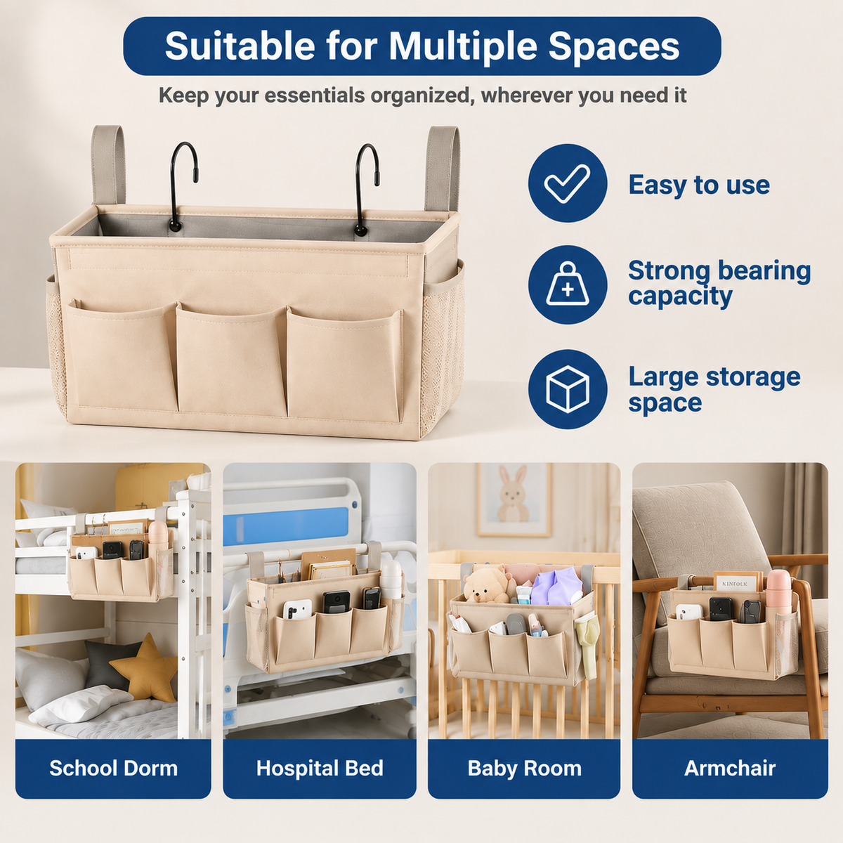 Bedside Caddy Organiser