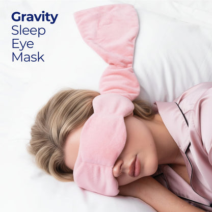 Weighted Sleep Mask – Reversible Light-Blocking Eye Mask