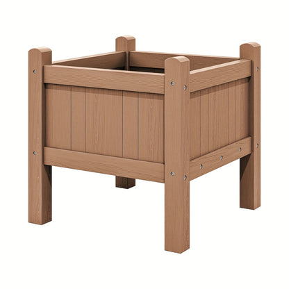 Square Outdoor Planter Box – Weatherproof Garden Pot