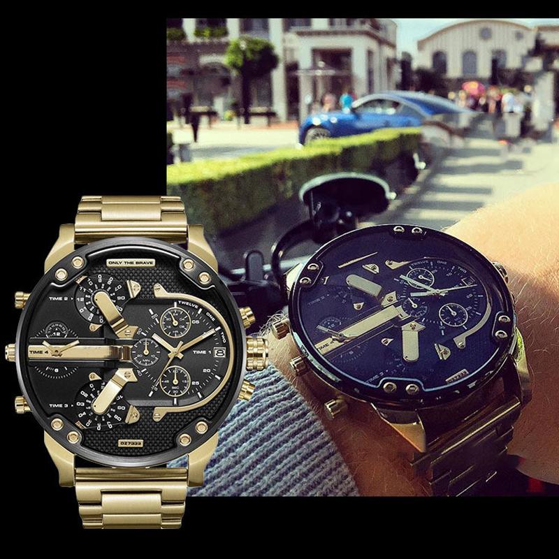 Stainless Steel Chronograph Watch – Quartz Men’s Watch