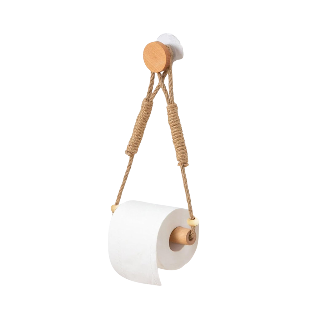 Rustic Rope Toilet Paper Holder