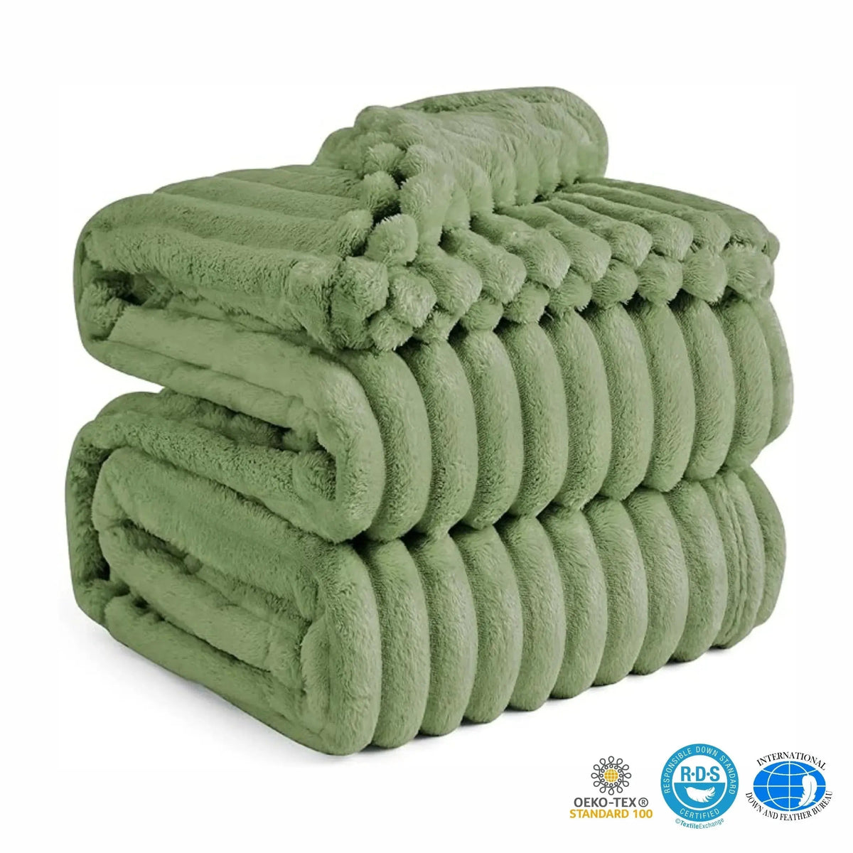 Soft Faux Rabbit Fur Blanket