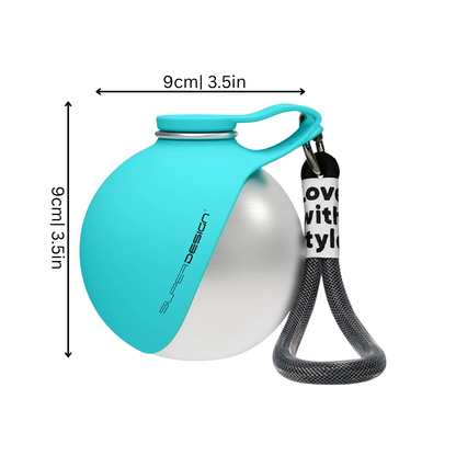 Collapsible Dog Water Bottle - Portable Travel Bowl
