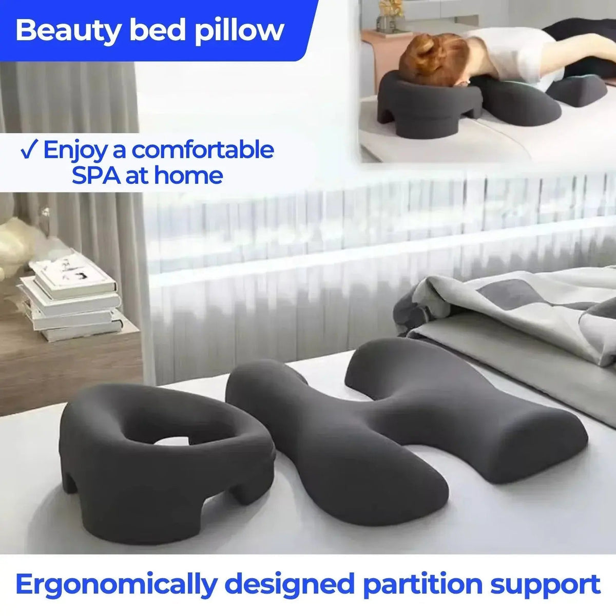 Massage Cradle Pillow Cushion Set