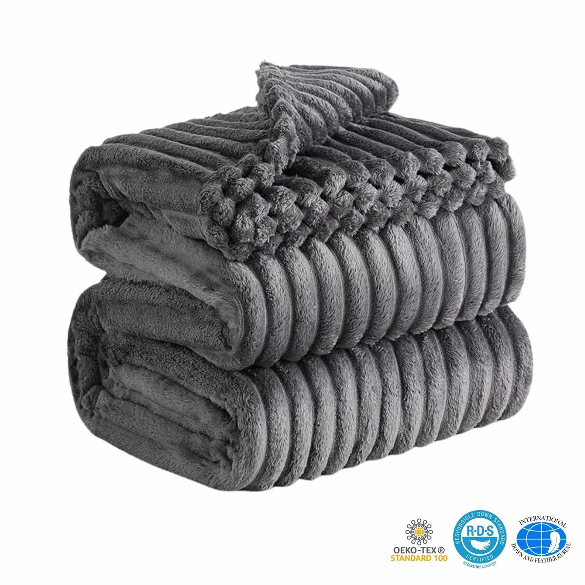 Soft Faux Rabbit Fur Blanket