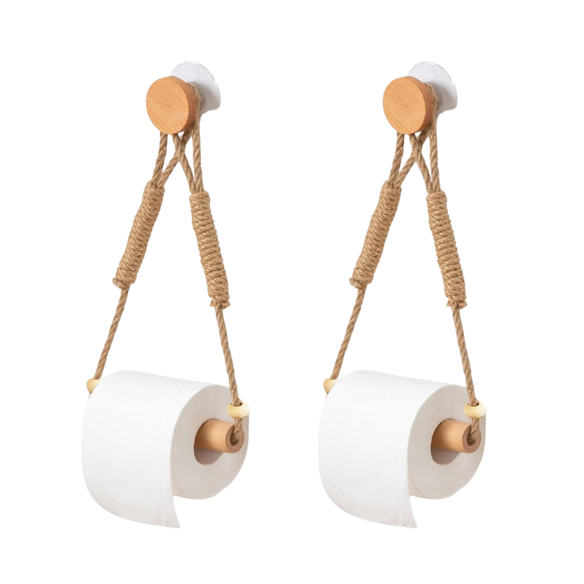 Rustic Rope Toilet Paper Holder
