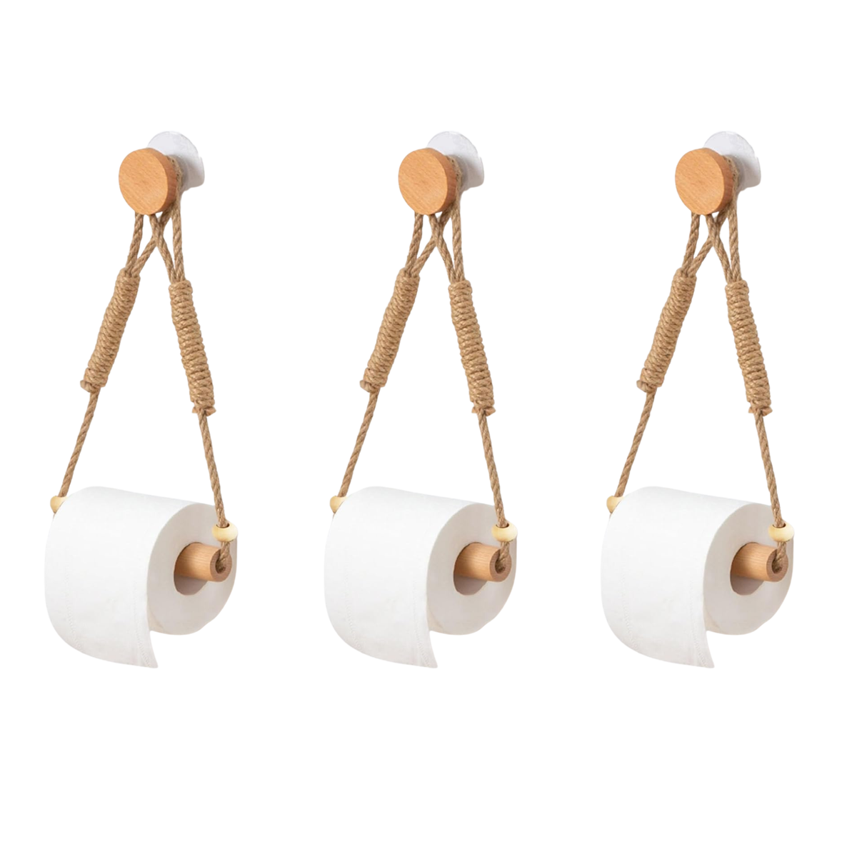 Rustic Rope Toilet Paper Holder