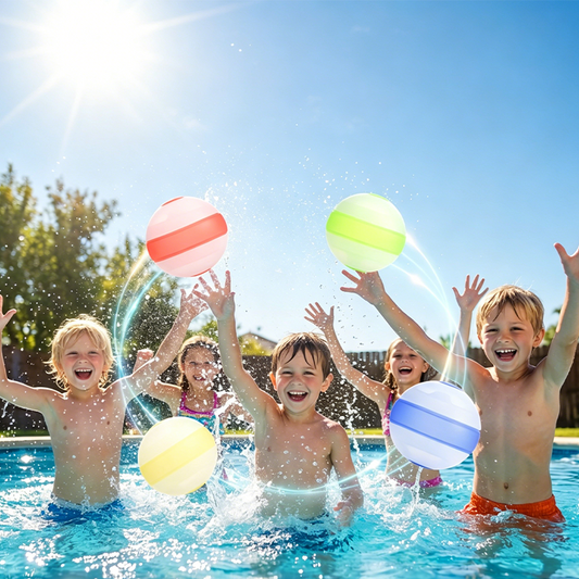 Reusable water balls – Self-sealing for water fights