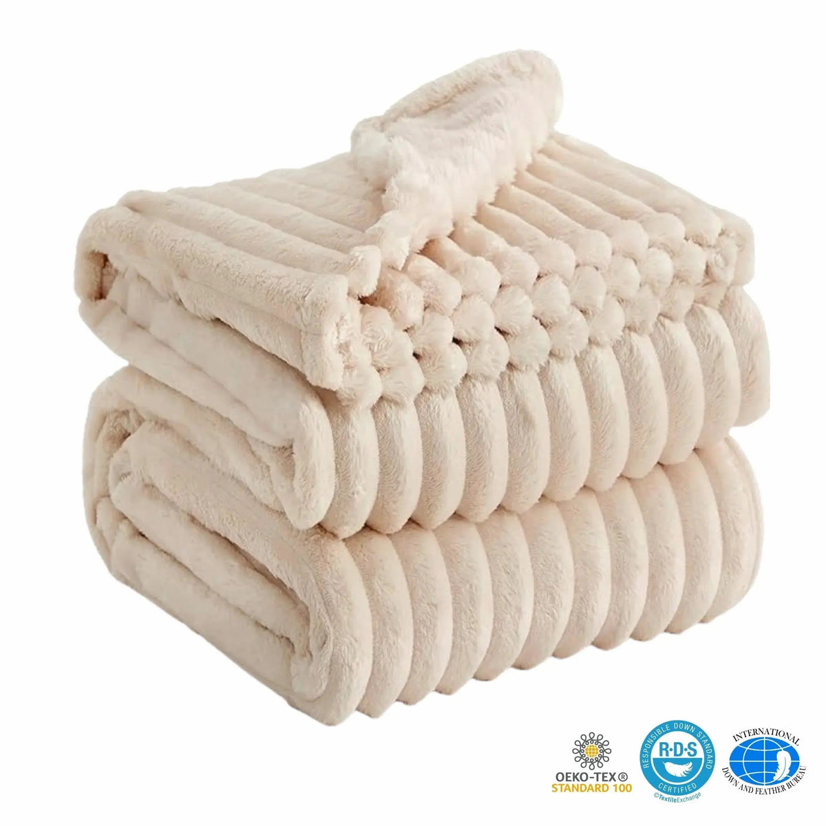 Soft Faux Rabbit Fur Blanket