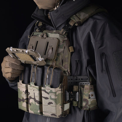 Foldable Molle Phone Holder – Tactical Vest Pouch