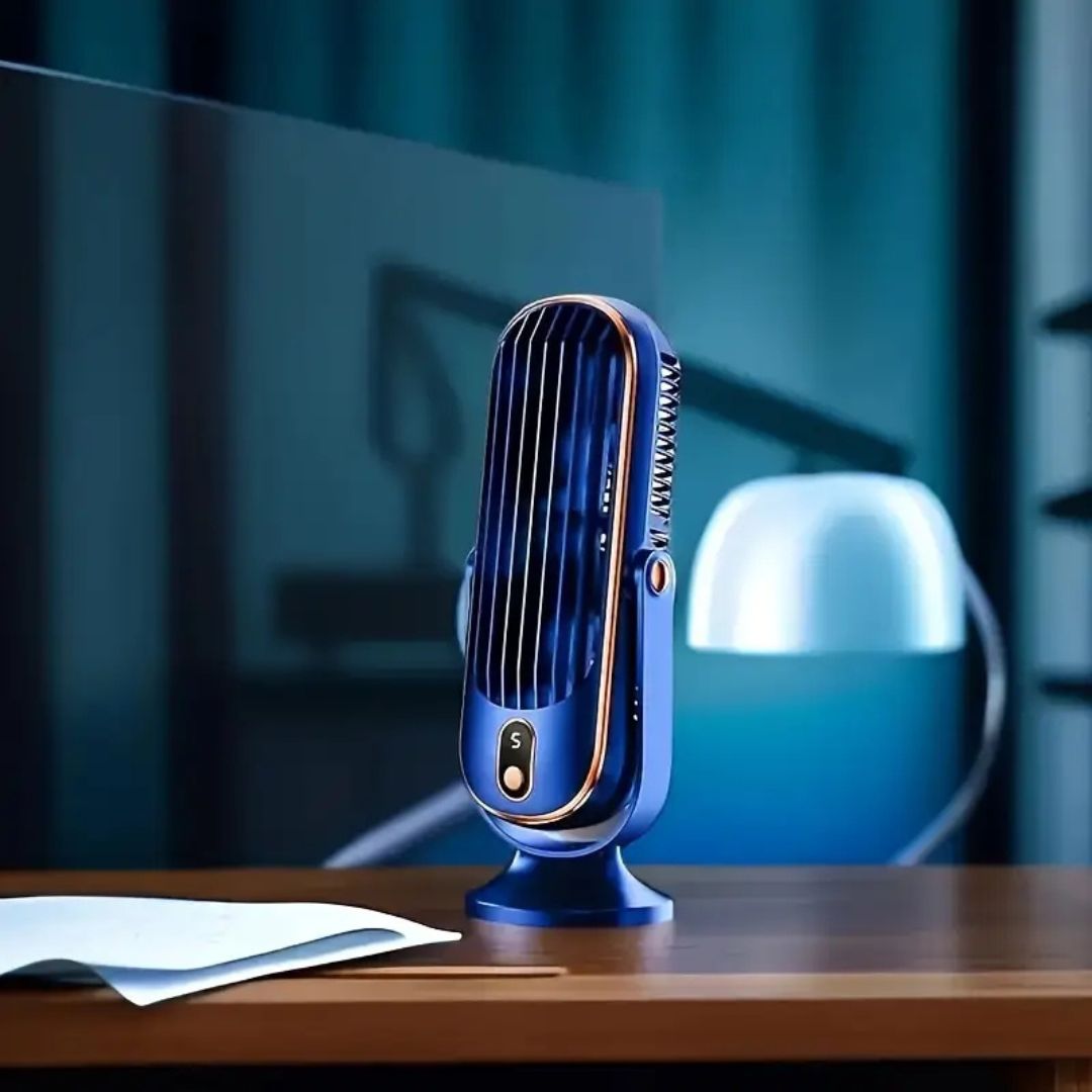 Ultra Quiet USB Desk Fan – Mini Cooling Fan