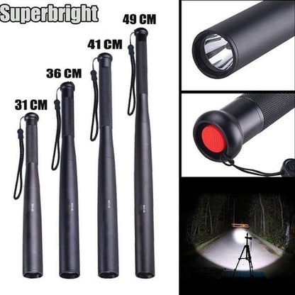 Baseball Bat LED Flashlight – Tactical Emergency Light