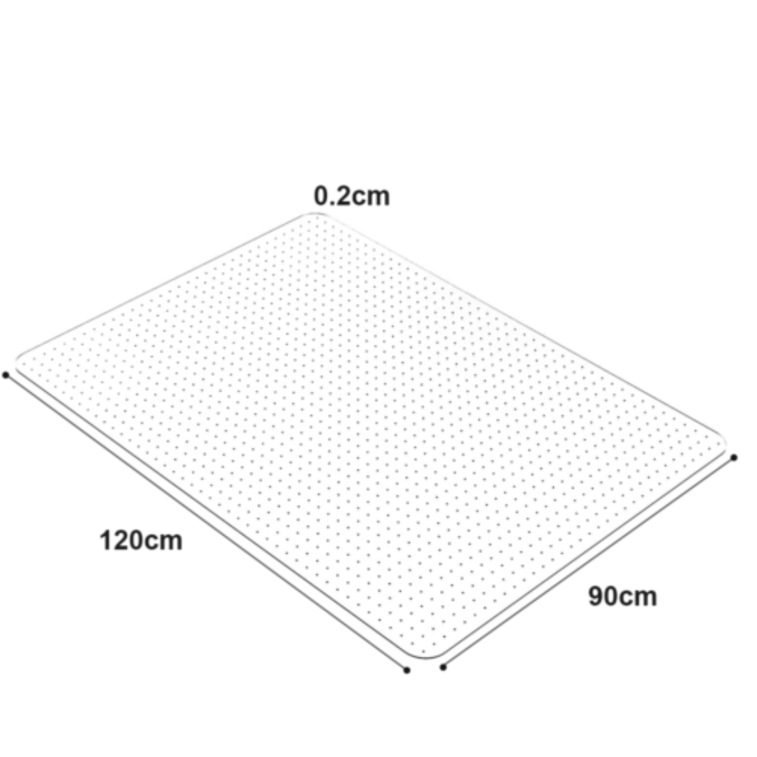Workstation Floor Protector – Durable Office Chair Mat