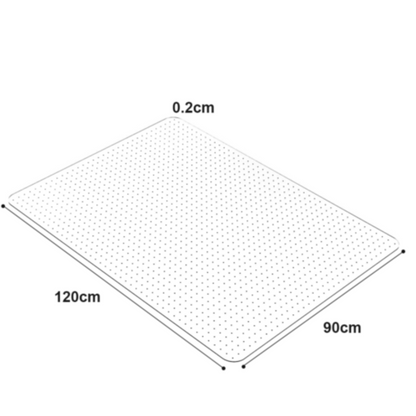 Workstation Floor Protector – Durable Office Chair Mat