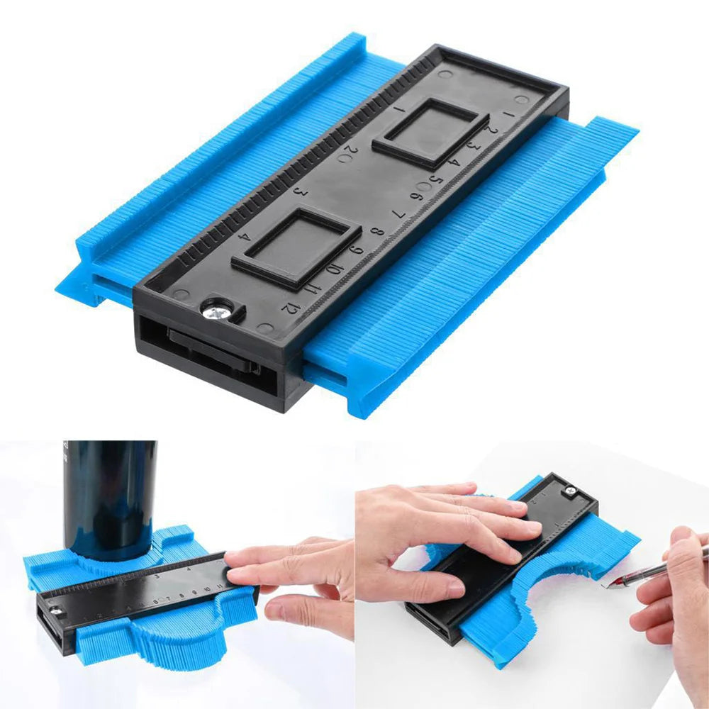 Precision Contour Gauge for Woodworking & Tiling