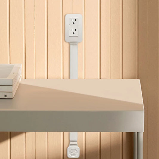 Multi-Port Power Outlet Extender with USB