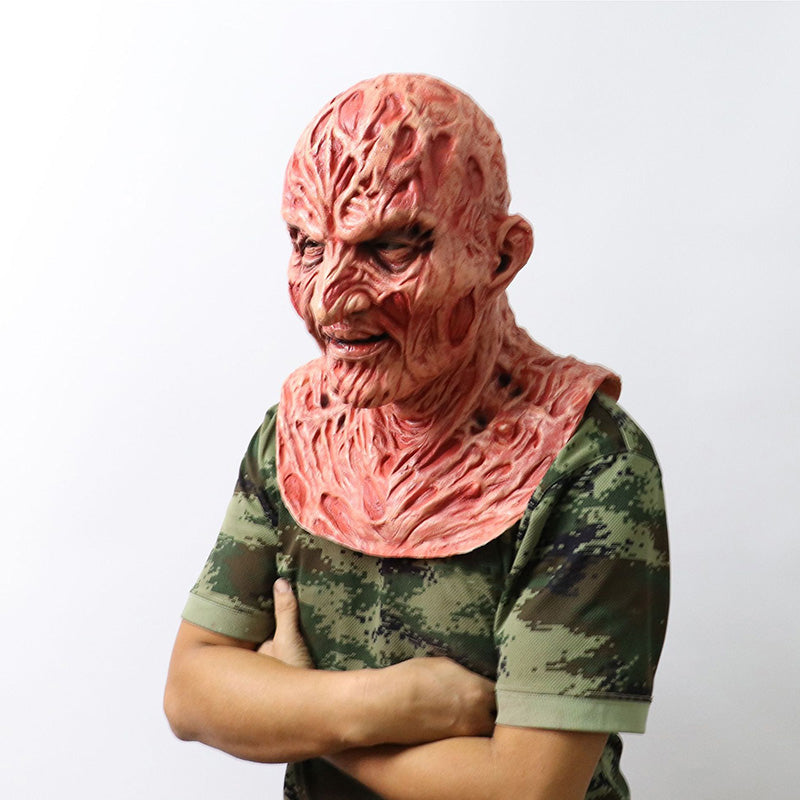 Freddy Krueger Halloween Mask Scary Cosplay