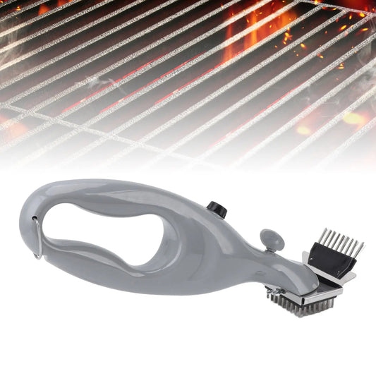Steam Cleaning BBQ Grill Brush with Scraper