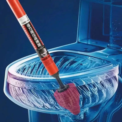 High Pressure Toilet Plunger Drain Cleaner