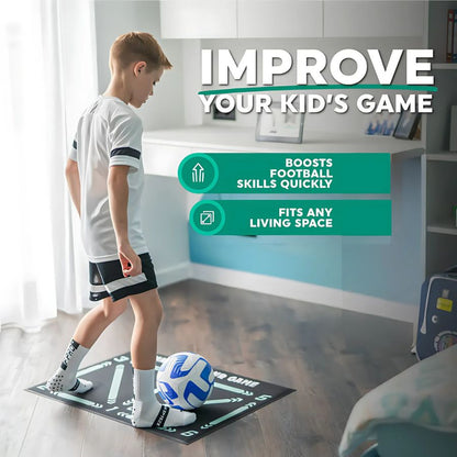 Soccer Training Mat + Pro Skills Video Program