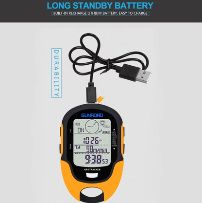 Digital GPS Altimeter Barometer Compass – 4-in-1 Tool