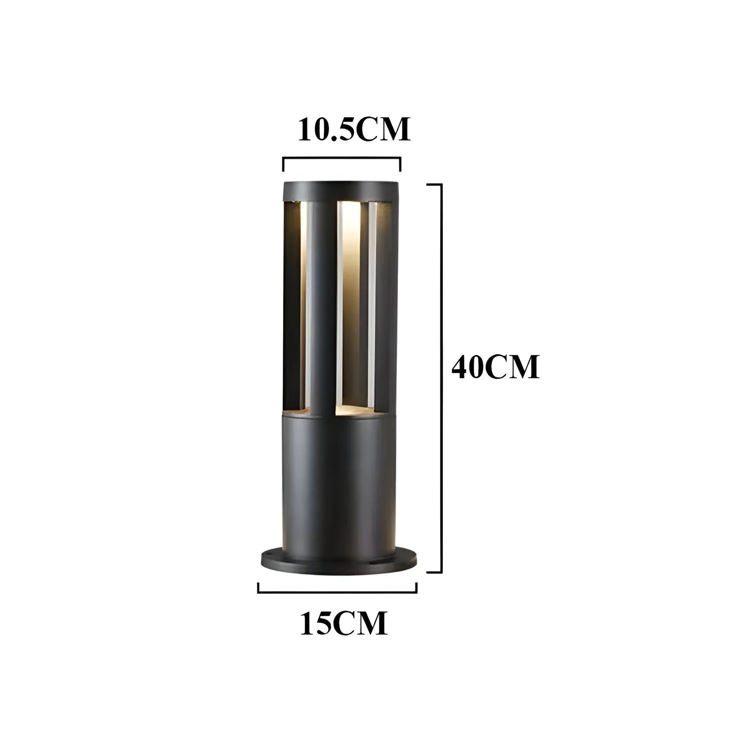 Outdoor LED Wall Light Nature Inspired Design