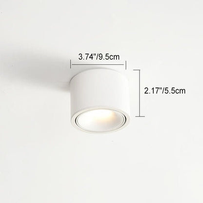 LED Ceiling Light Round Recessed Adjustable Lamp