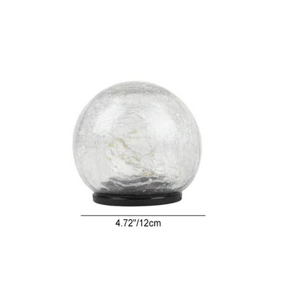 Solar glass light for garden with 20 LEDs