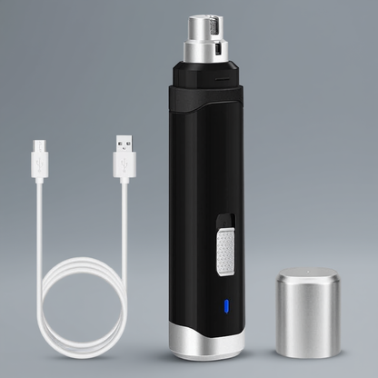 Electric Pet Nail Grinder – 2-Speed Dog & Cat Trimmer