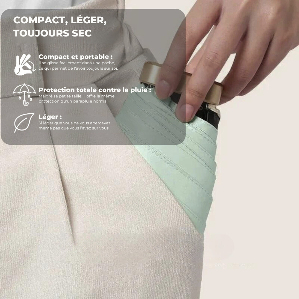Compact Folding Umbrella – image 2