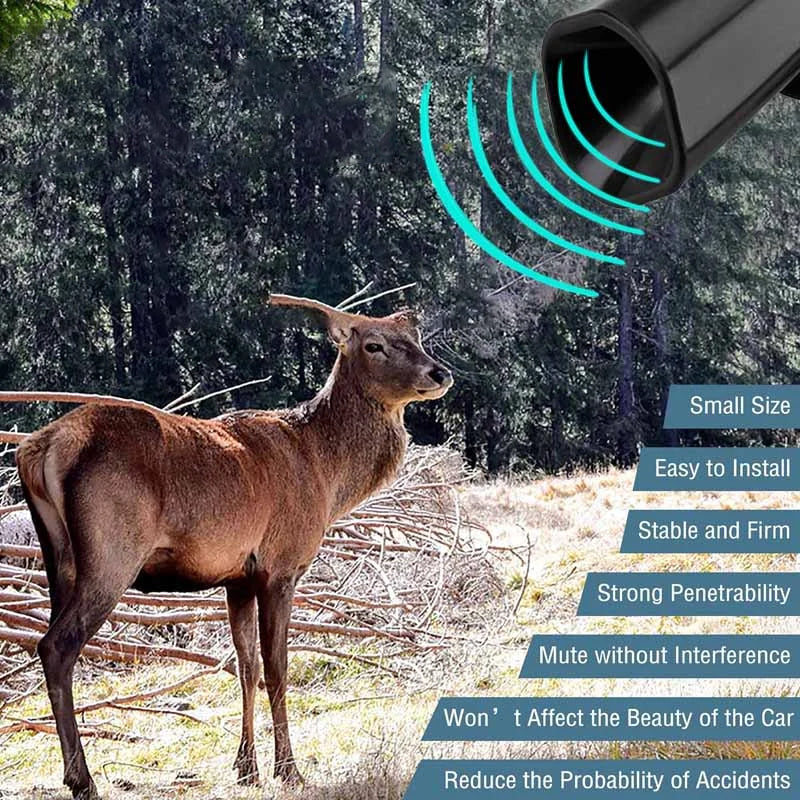 Car Deer Warning Whistle Ultrasonic Safety Device