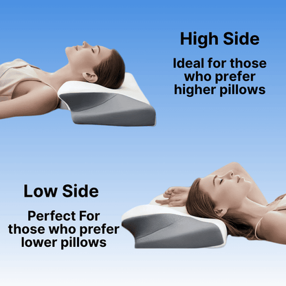 Contour Memory Foam Pillow – Neck Pain & Sleep Relief