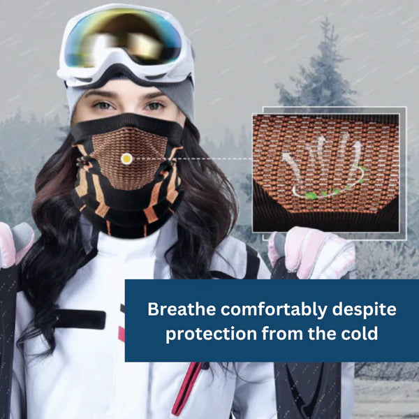 Premium Thermal Neck Gaiter – Unisex Winter Face Cover - Buy One Get One Free