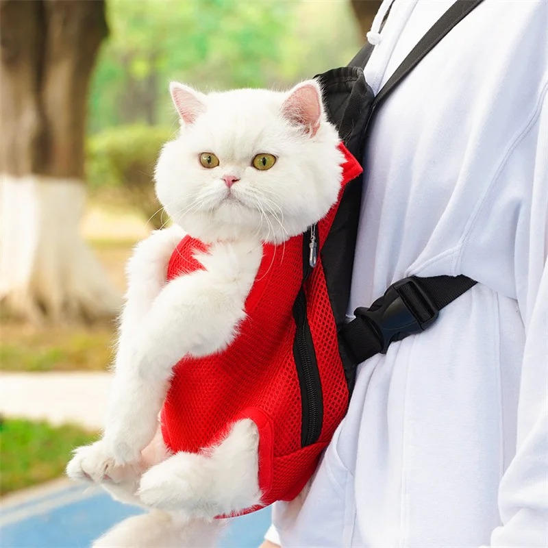 Breathable Pet Carrier Sling Bag for Cats