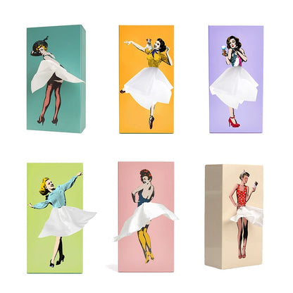 Creative Skirt Tissue Box Decorative Holder
