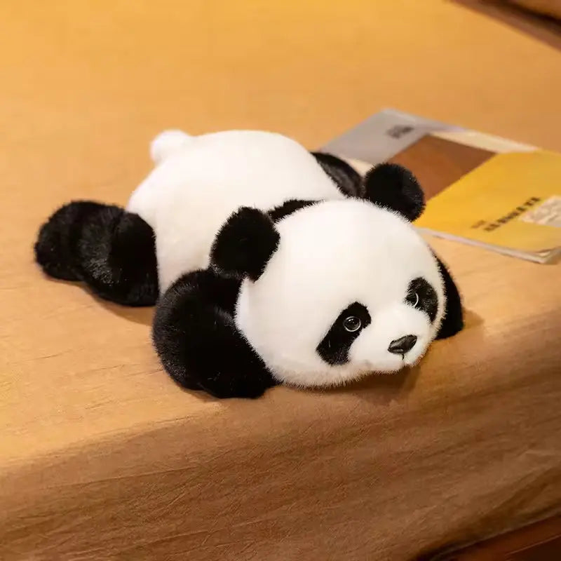 Weighted Plush Animal with Soft Fur