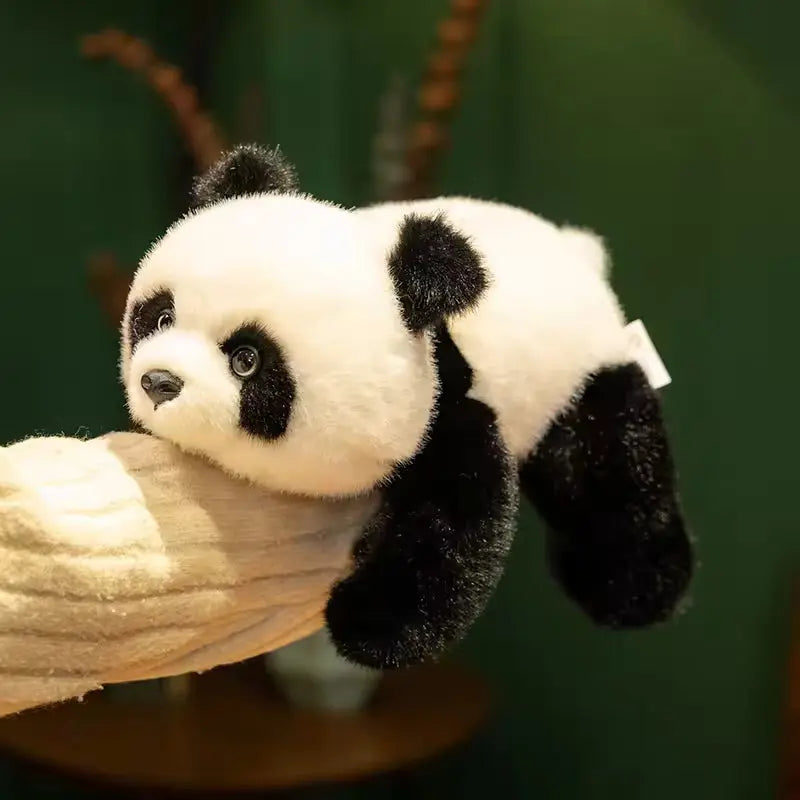 Weighted Plush Animal with Soft Fur